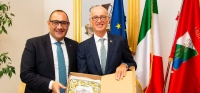 L&#039;assessore e vicepresidente della Regione Imprudente incontra l&#039;ambasciatore del Belgio in Italia