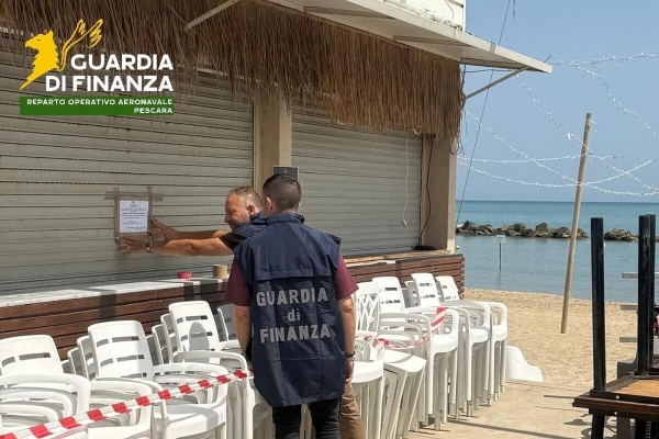 Sequestrato a Montesilvano un chiosco-bar abusivo nel mercato ittico